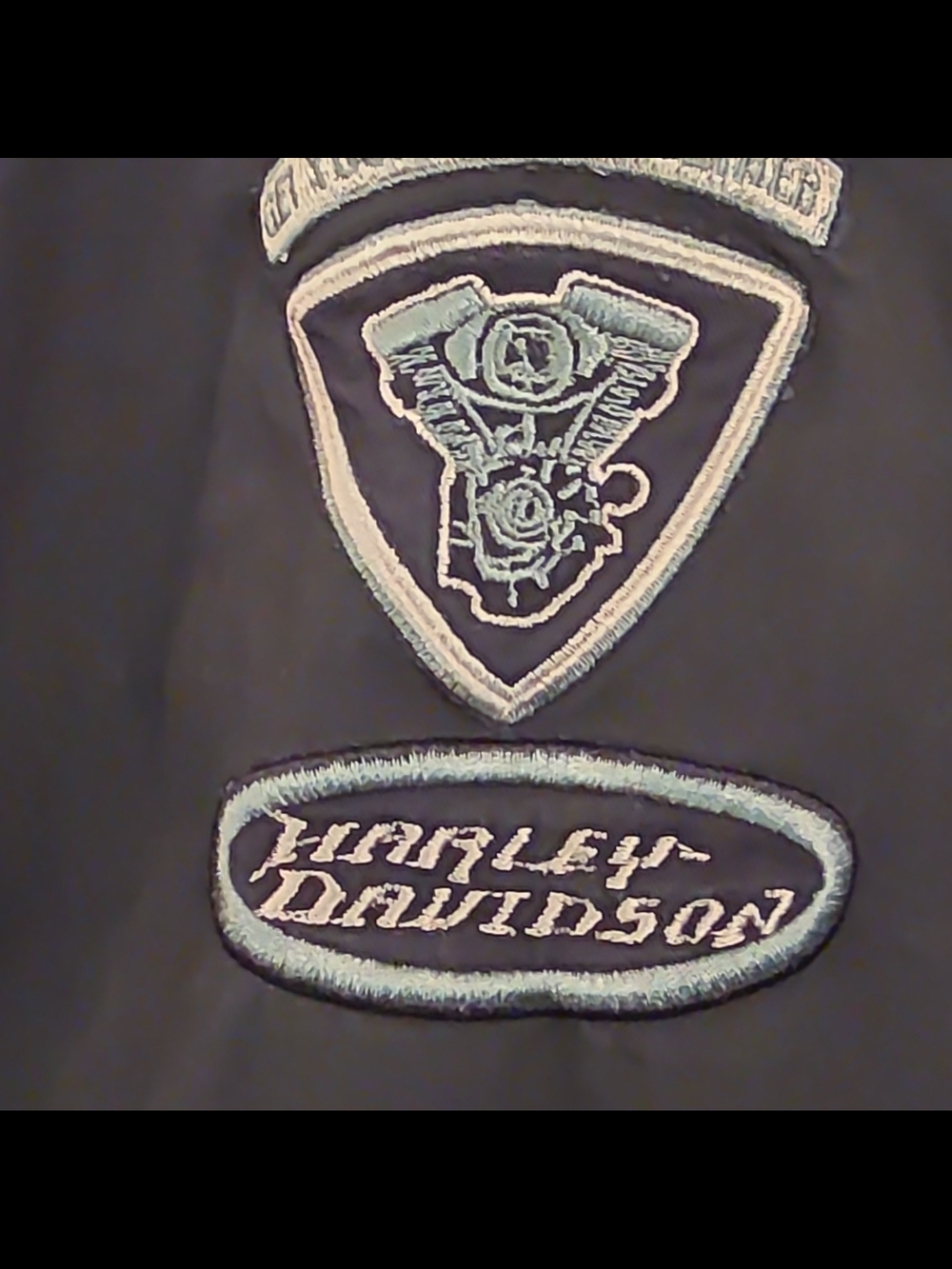 Harley-Davidson Black Men’s Casual Button-Down Shirt with Embroidered Logo - Picture 4 of 9